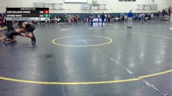 138 lbs Champ. Round 2 - Luis Salazar Perez, Sherwood vs Jayden Nava, Aloha