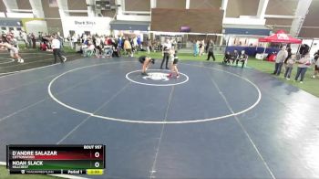 165 lbs Cons. Round 4 - D`Andre Salazar, Cottonwood vs Noah Slack, Hillcrest