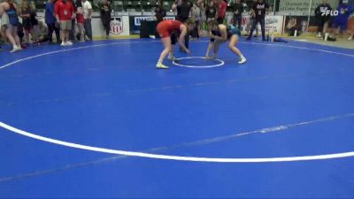 170 lbs 1st Place Match - Regan Jensen vs Aurora Lloyd, Sebolt Women's Wrestling