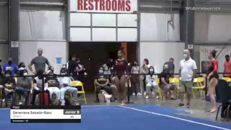 Genevieve Sabado-Baez - Floor, Gliders - 2021 Region 1 Women's Championships