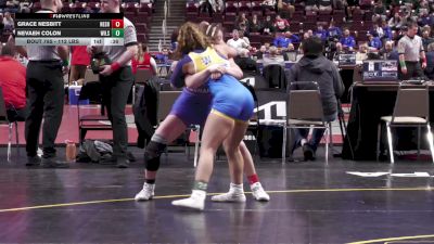 112 lbs Consi 4 - Grace Nesbitt, Neshaminy-G vs Nevaeh Colon, Wilson Area-G