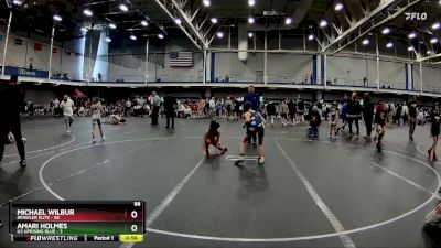 88 lbs Round 8 (10 Team) - Amari Holmes, U2 Uprising Blue vs Michael Wilbur, Brawler Elite