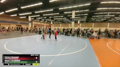 80 lbs Round 3 - Titus Stewart, Steve Page Grappling vs Noah Calderon, Gracie Barra Westchase Wrestling Club