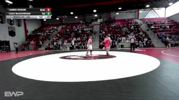 285 lbs Semifinal - James Rossie, Austin Westlake vs Colt Blackwood, PLAINVIEW