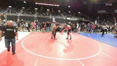 172 lbs Quarterfinal - Jaiden Landrie, Team Champs vs Javon Barnard, Pomona Elite