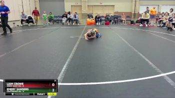 48 lbs Round 6 (8 Team) - Emery Sanders, Contenders WA vs Liam Crowe, Soddy Daisy WA