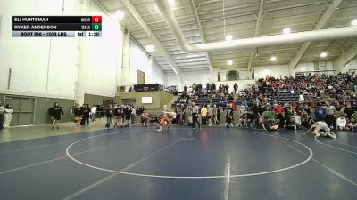 120B lbs Cons. Quarters - Ryker Anderson, Wasatch vs Eli Huntsman, Murray