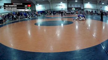 120 lbs Champ. Round 3 - Maycee Adams, Eaton High School vs Mia Thompson, Sandusky