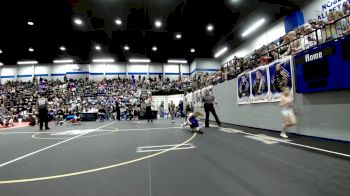 100 lbs Rr Rnd 1 - Blakely Harak, Hennessey Takedown Club vs Kelsie Rains, Tecumseh Youth Wrestling