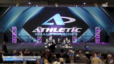Blue Storm Athletics - LITTLE WINDS [2026 L1 Tiny - Novice - Restrictions DAY 1] 2026 Athletic Championships Nationals & Dance Grand Nationals