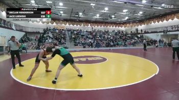 190 lbs Cons. Round 3 - Jace Lijewski, Kelly Walsh vs Declan Henderson, Rock Springs