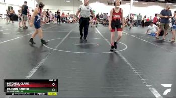 96 lbs Round 6 (8 Team) - Mitchell Clark, Savage WA vs Carson Carter, FL Scorpions