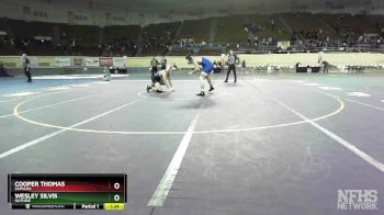 5A-190 lbs Quarterfinal - Wesley Silvis, Guthrie vs Cooper Thomas, Sapulpa