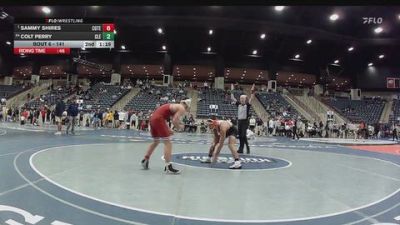 133 lbs Champ. Round 1 - Kameron Stiffler, Cumberland (Tenn.) vs Koen Huepenbecker, Indiana Tech