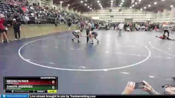 120 lbs Quarterfinal - Brooklyn Pace, Copper Hills vs Dakota Andersen, Mountain Crest