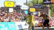 Wout Van Aert Overcome With Joy As Jonas Vingegaard Coasts Into Tour De France Victory