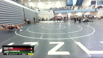 170 lbs Cons. Round 6 - Kash Cobb, Weiser vs James Laudenklos, Century