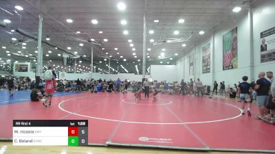 79 lbs Rr Rnd 4 - Michael Nicosia, Grit Mat Club vs Cooper Boland, Shore Thing WC