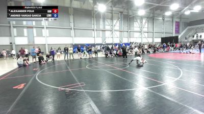 120 lbs Cons. Semis - Alexander Polk, UP Outlaw WC vs Andres Vargas Garcia, Lake Stevens Wrestling Club