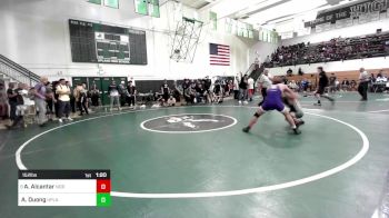 152 lbs Quarterfinal - Angel Alcantar, Norwalk vs Adam Duong, Upland