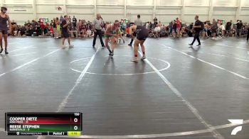 150 lbs Round 5 (8 Team) - Reese Stephen, Barnesville vs Cooper Dietz, Kiski Pride