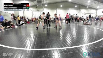 120 lbs Rr Rnd 3 - Ethan Berry, Team Tulsa Wrestling Club vs Bashlin Cardona, Dark Cloud Wrestling Club