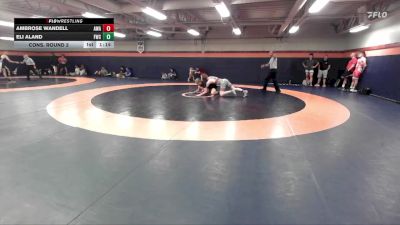 175 lbs Cons. Round 2 - Eli Aland, Falcon Wrestling Club vs Ambrose Wandell, Aviator Wrestling Academy