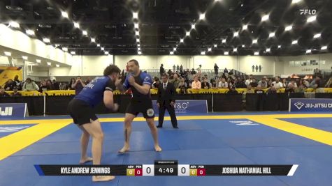 Joshua Nathanial Hill vs Kyle Andrew Jennings 2025 World IBJJF Jiu-Jitsu No-Gi Championship