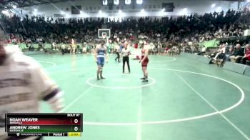 215 lbs Champ. Round 1 - Noah Weaver, Rossville vs Andrew Jones, Batesville