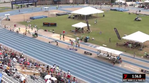 Youth Boys' 3k, Finals 1 - Age 15-16