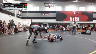 60 lbs Round 2 - Charles Broxton, Grizzlies Wrestling Club vs Brody Purvis, White Knoll Wrestling Club