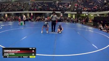 60 lbs Champ. Round 1 - Gannon Knutson, Outlaw Wresting Club vs Duke Gogel, DC Elite