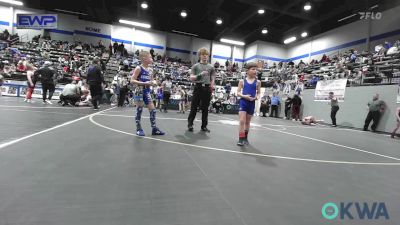 64 lbs Round Of 16 - Nolan Gallegos, Shelton Wrestling Academy vs Corbin Thigpen, Choctaw Ironman Youth Wrestling