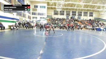 110 lbs Cons. Round 3 - Soren Mendoza, Scripps Ranch vs Keiva Tang, Mira Mesa