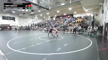 126 lbs Cons. Round 3 - Mauricio Moreno Jones, Marshall vs Brett Smithley, Lancaster