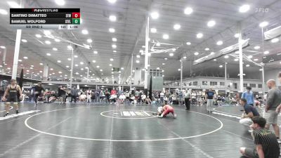 122 lbs Rr Rnd 5 - Santino Dimatteo, Shore Thing - HSC vs Samuel Wolford, Steller Trained Embo - HSC