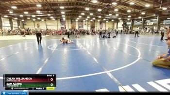 92 lbs Rd# 4- 2:00pm Friday Final Pool - Dylan Williamson, Iowa Black vs Sam Adams, Terps Xtreme