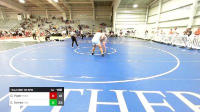 285 lbs Rr Rnd 3 - Dominic Piper, Fight Barn WC vs Eli Torres, Kraken