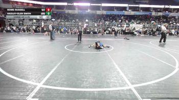 60 lbs Consi Of 8 #2 - Rome Russell, Victory vs Hadley-Glen Smith, Anno Youth Wrestling