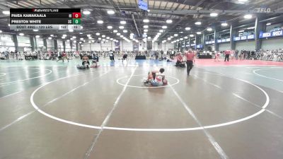 120 lbs Consi Of 16 #2 - Paiea Kamakaala, HI vs Preston White, SC