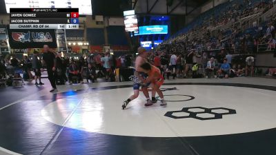 144 lbs Champ. Rd Of 64 - Javen Gomez, Michigan vs Jacob Sutphin, Illinois