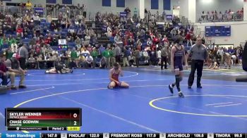 113 lbs Cons. Round 5 - Chase Godwin, SWANTON vs Skyler Wenner, PATRICK HENRY