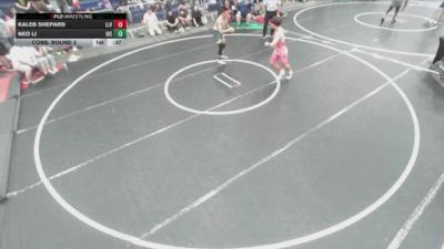 150 lbs Cons. Round 3 - Neo Li, Irvine High School vs Kaleb Shepard, LOG Las Vagas