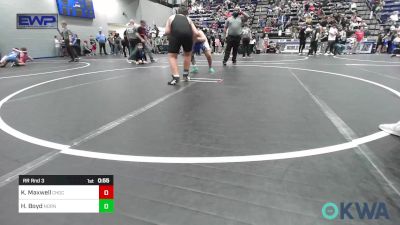 Rr Rnd 3 - Kenden Maxwell, Choctaw Ironman Youth Wrestling vs Harrison Boyd, Norman North