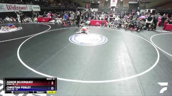 175 lbs Round 3 (16 Team) - Junior Bojorquez, KCWA-FR vs Christian Pebley, SAWA-FR