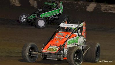 C.J. Leary Moves Up To Claim Indiana Sprint Week Win At Circle City