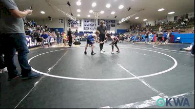 76-80 lbs Consolation - Austin Mittasch, Morrison Takedown Club vs Ezekiel Boyd, Harrah Little League Wrestling