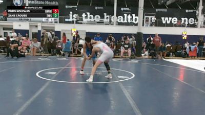 140 lbs Rr Rnd 3 - Fotis Koufalis, Empire Black - HSC vs Zane Crouse, TNWC Silver Fox - HSC