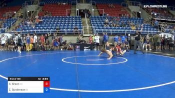 152 lbs Rnd Of 128 - Caden Green, Missouri vs Zachary Gunderson, Wisconsin