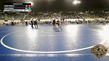 55 lbs Consi Of 4 - Ashe Padilla, Juggernaut Wrestling Club vs Ivan Torres, Chickasha Youth Wrestling